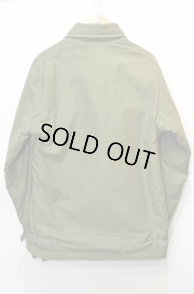 画像2: 80's US NAVY A-2 デッキジャケット "SMALL" (2)