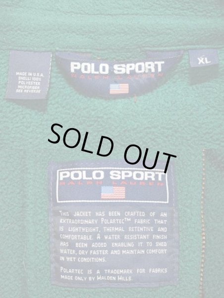 画像3: 90's POLO SPORT フリーススウィングトップ “MADE IN USA” (3)