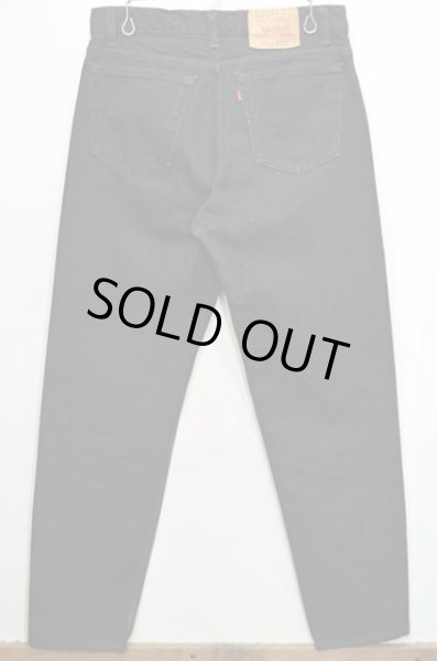 画像2: 90's Levi's 550 ブラックデニムパンツ “MADE IN USA” (2)