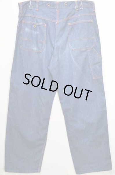 画像2: 50's BIG MAC デニムペインターパンツ (2)