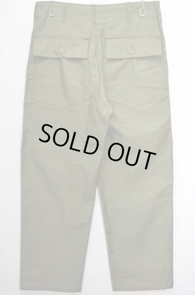 画像2: 60's US.ARMY コットンサテン ベイカーパンツ “DEADSTOCK / W32 L29” (2)