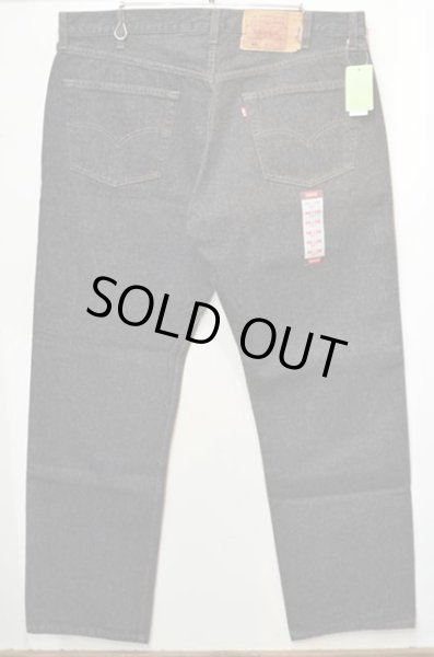 画像3: 90's Levi's 501 ブラックデニムパンツ “MADE IN USA / DEADSTOCK” (3)