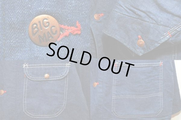 画像4: 60's BIG MAC ブランケットライナー付き デニムカバーオール (4)