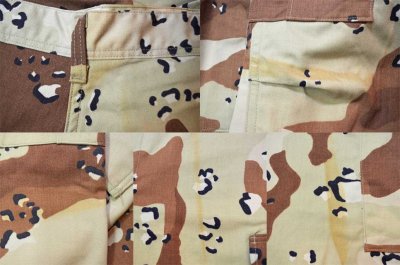 画像1: 90's US.ARMY チョコチップカモ柄 BDUパンツ “MEDIUM-REGULAR / DEADSTOCK”