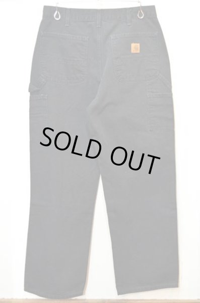画像2: 90-00's Carhartt ダックペインターパンツ “BLACK” (2)