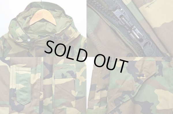 画像4: 90's US.ARMY ECWCS ウッドランドカモ柄 GORE-TEX PARKA “L-R / RAFF付きDEADSTOCK” (4)