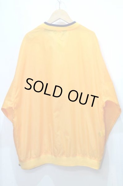 画像2: 90's EBTEK Eddie Bauer Vネック ナイロンプルオーバー (2)