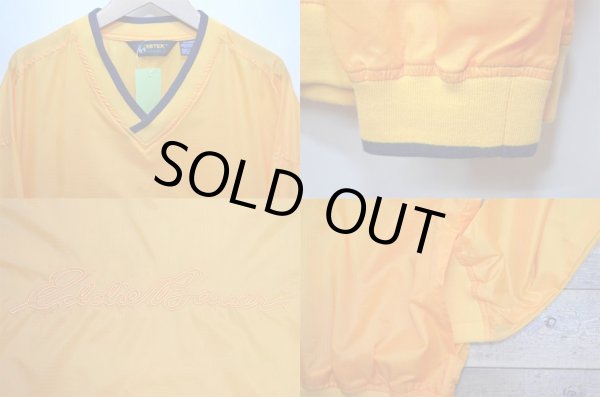 画像4: 90's EBTEK Eddie Bauer Vネック ナイロンプルオーバー (4)