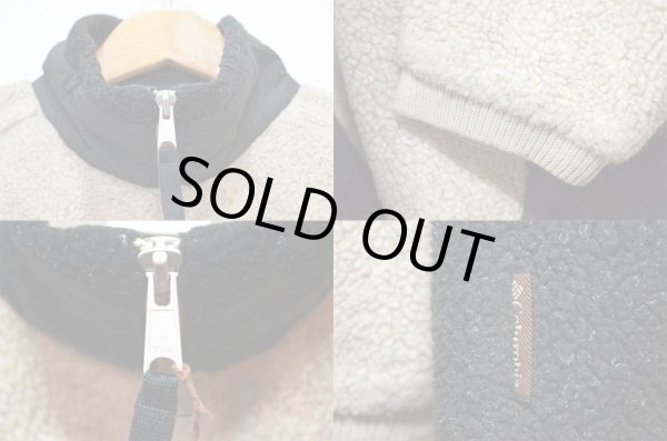 画像4: 90's Columbia ハーフZIP フリースジャケット “DEADSTOCK” (4)