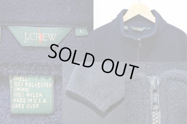 画像3: 90's J.CREW プルオーバーフリースジャケット "MADE IN USA" (3)