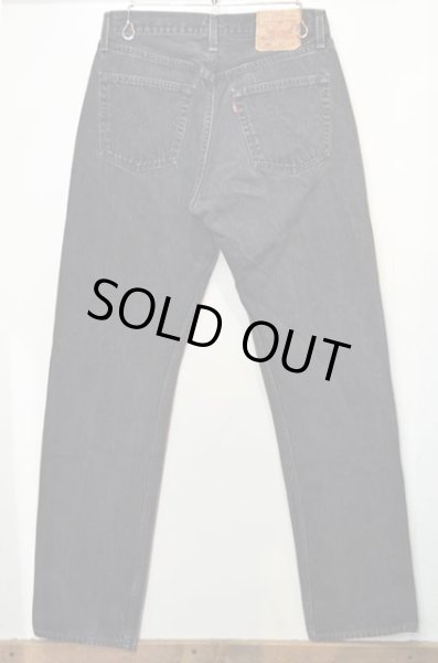 画像2: 90's Levi's 501 ブラックデニムパンツ “MADE IN USA” (2)