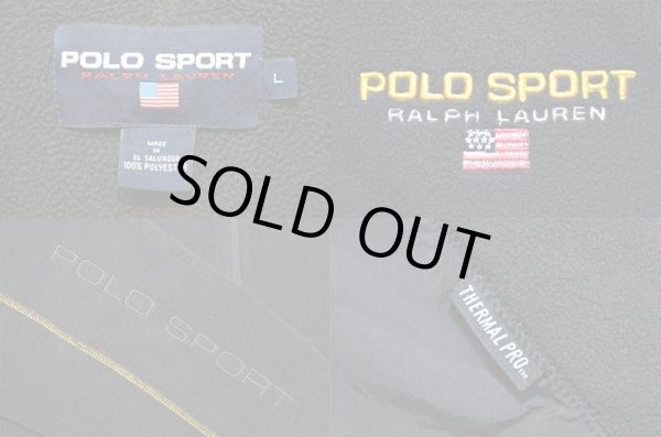 画像3: 90's POLO SPORT フリースジャケット (3)