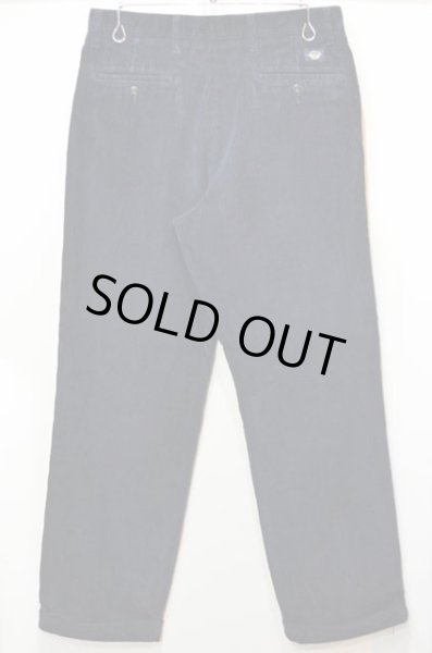 画像2: DOCKERS 2タック 太畝コーデュロイパンツ “NAVY” (2)