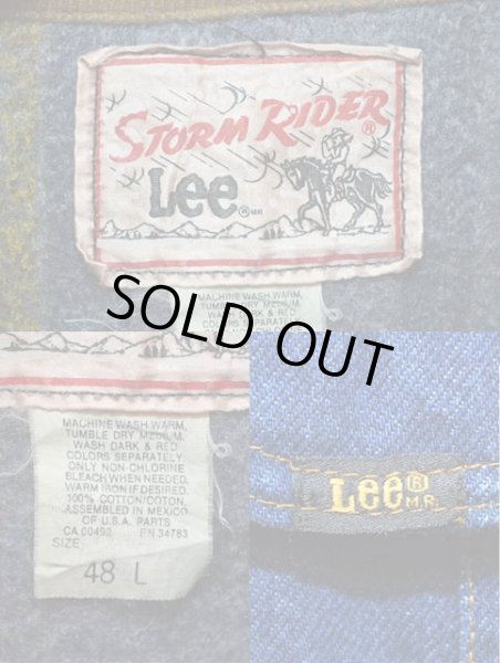 画像3: 90's Lee STORM RIDER デニムジャケット “48L” (3)