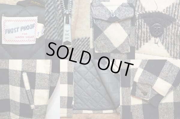 画像3: 70's FROST PROOF キルティングライナー付き ウールジャケット (3)