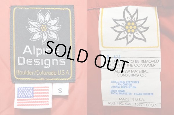 画像3: 80's ALPINE DESIGNS ダウンジャケット (3)