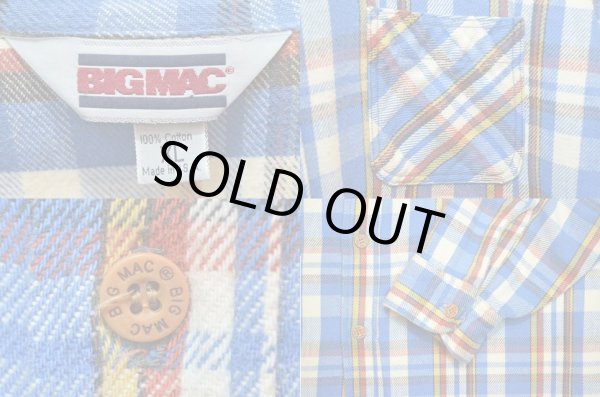 画像3: 80's BIG MAC ヘビーネルシャツ “MADE IN USA” (3)