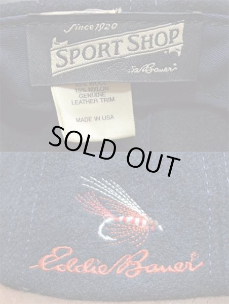 画像2: 90's Eddie Bauer 6パネルキャップ “MADE IN USA” (2)
