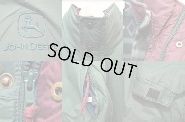 画像5: 80's AVOW SPORTWEAR フリースライナー付き ナイロンジャケット “JOHN DEERE” (5)