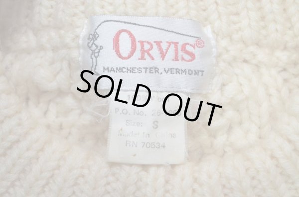 画像3: 80's ORVIS フィッシャーマンセーター “生成り” (3)