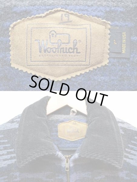 画像3: 90's Woolrich ネイティブ柄 ウールジャケット “MADE IN USA” (3)