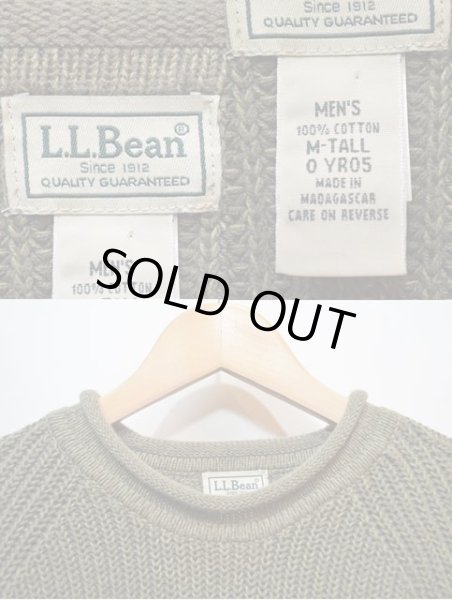 画像3: 90-00's L.L.Bean ロールネック コットンニット (3)