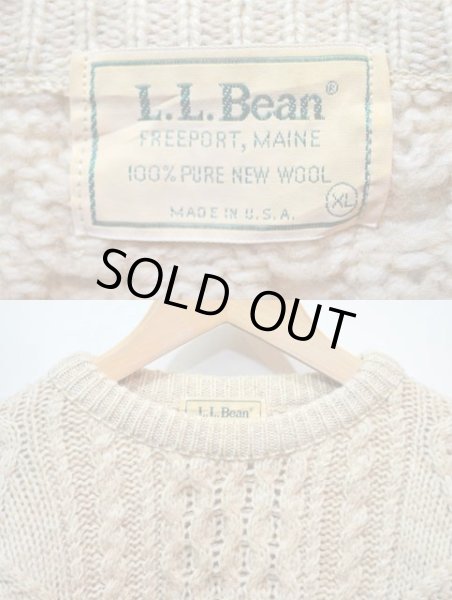 画像3: 90's L.L.Bean フィッシャーマンセーター “MADE IN USA” (3)