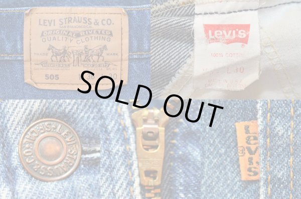 画像3: 90's Levi's 505 デニムパンツ “W36 L30 / MADE IN USA” (3)
