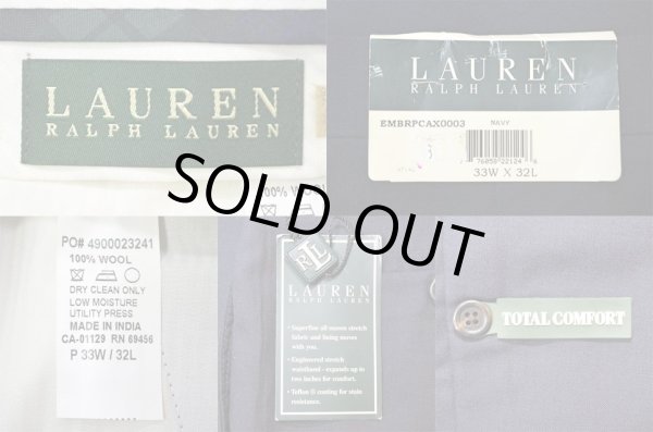 画像3: LAUREN RALPH LAUREN ウールスラックス "DEADSTOCK" (3)