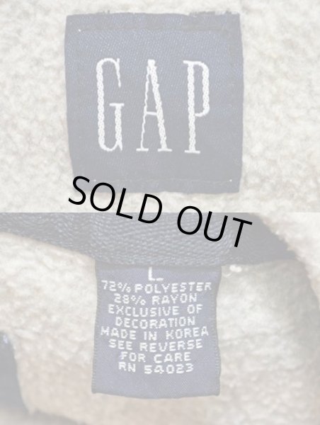 画像3: 90-00's GAP フリースパーカー (3)