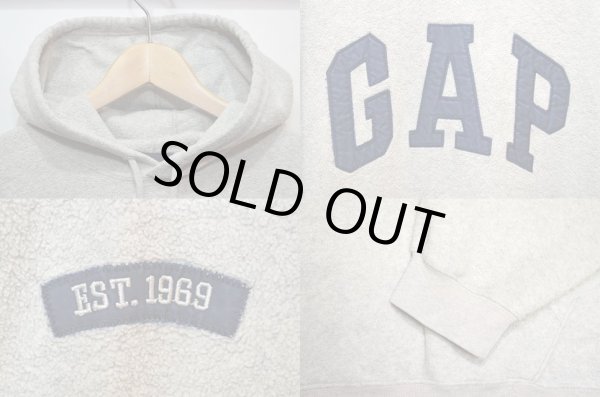 画像4: 90-00's GAP フリースパーカー (4)