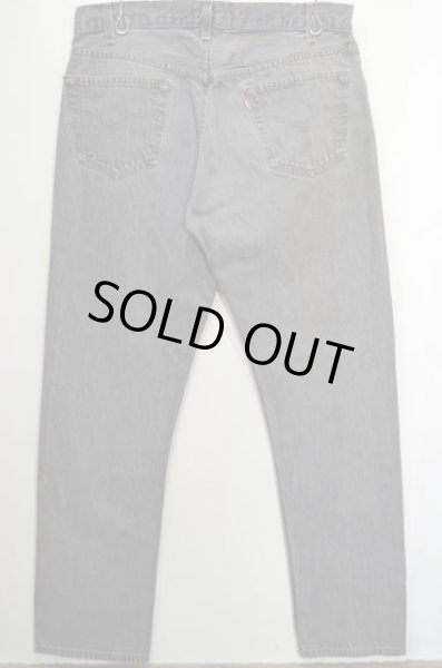 画像2: 90's Levi's 501 先染め ブラックデニムパンツ “MADE IN USA” (2)