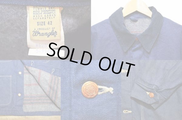 画像3: 70's Wrangler ブランケット付き デニムカバーオール “NON WASH” (3)