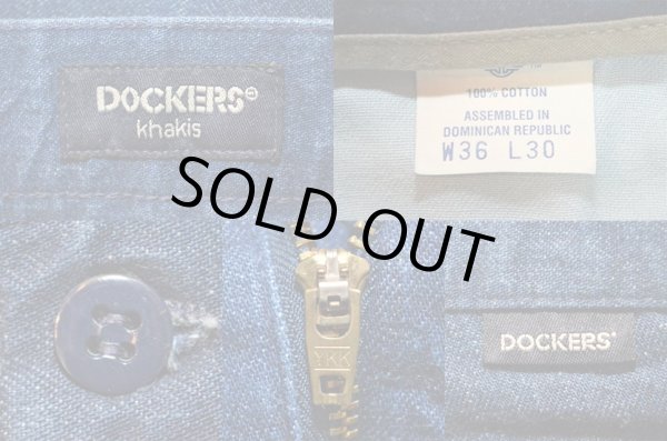 画像3: DOCKERS 2タック デニムトラウザー “W36 L30” (3)
