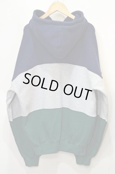 画像2: 90's RUSSELL 3TONE スウェットパーカー “MADE IN USA” (2)