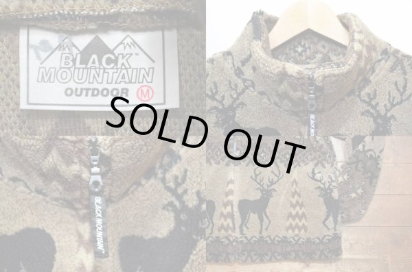 画像3: 90's BLACK MOUNTAIN 総柄 フリースジャケット “MADE IN USA” (3)