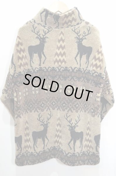 画像2: 90's BLACK MOUNTAIN 総柄 フリースジャケット “MADE IN USA” (2)