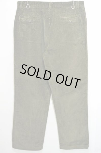 画像2: DKNY 太畝コーデュロイパンツ “OLIVE / W36×L30” (2)