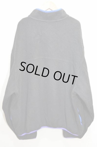 画像2: 90's L.L.Bean スナップT型 フリースジャケット “BLACK” (2)