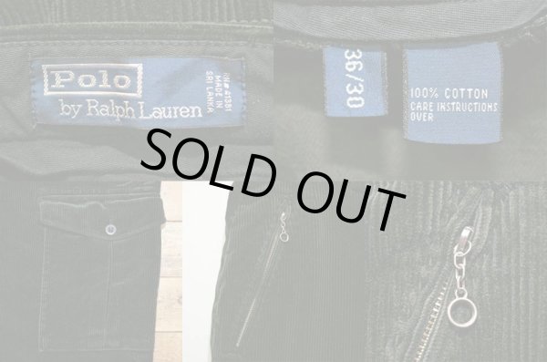 画像3: 90's Polo Ralph Lauren 太畝コーデュロイ グルカパンツ (3)