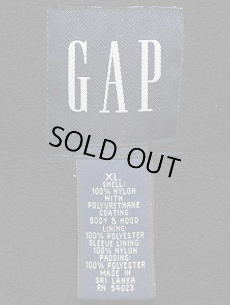 画像3: OLD GAP フリースライナー ナイロンアノラックパーカー “RED” (3)