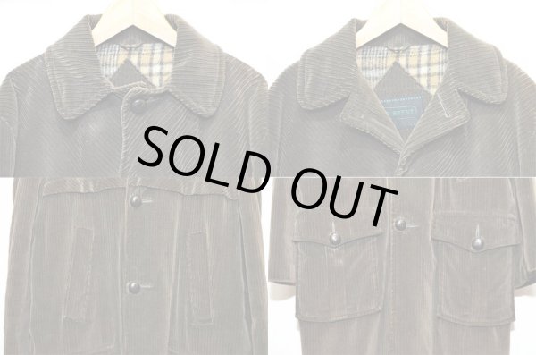 画像4: 60's BRENT 太畝コーデュロイ コート (4)