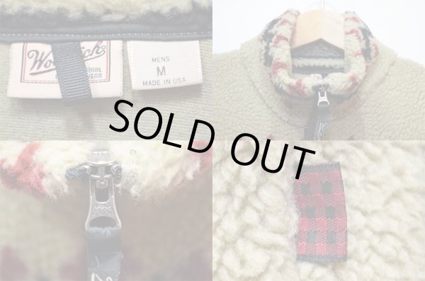 画像3: 90's Woolrich プルオーバーフリースジャケット "MADE IN USA" (3)