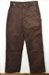 画像1: 90-00's Carhartt ダックペインターパンツ "DARK BROWN" (1)