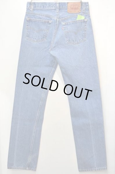 画像2: 90's Levi's 501 デニムパンツ “MADE IN USA / W30” (2)