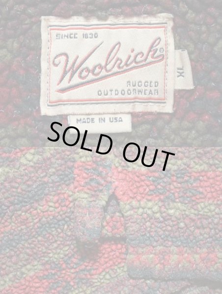 画像3: 90's Woolrich 総柄 パイルフリースカットソー “MADE IN USA” (3)
