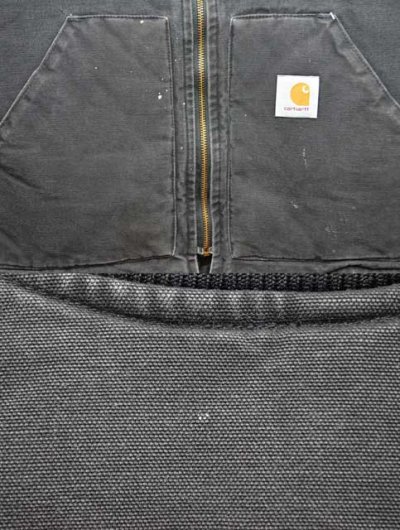 画像1: 80's Carhartt ダックベスト “MADE IN USA / BLACK”