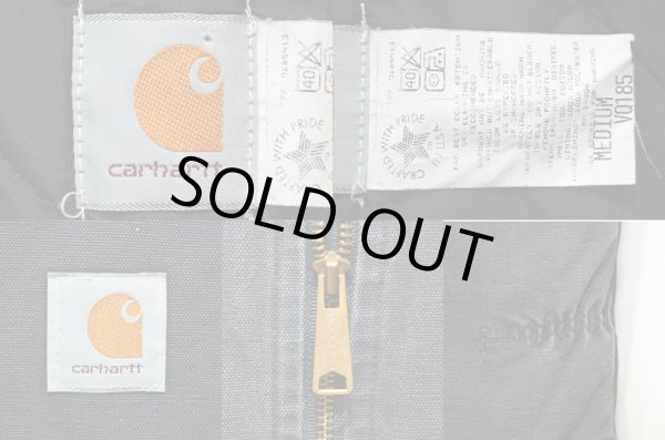 画像3: 80's Carhartt ダックベスト “MADE IN USA / BLACK” (3)
