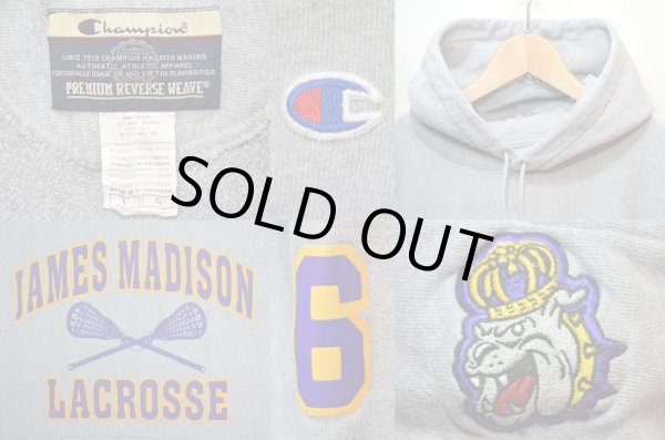 画像3: Champion リバースウィーブ パーカー “JAMES MADISON LACROSSE” (3)