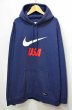 画像1: NIKE スウェットパーカー “USA / NAVY” (1)